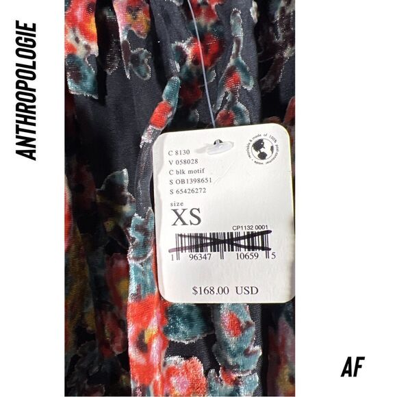 FREE PEOPLE BEAUTIFUL BLOOMS MINI DRESS NWT XS - Picture 11 of 11